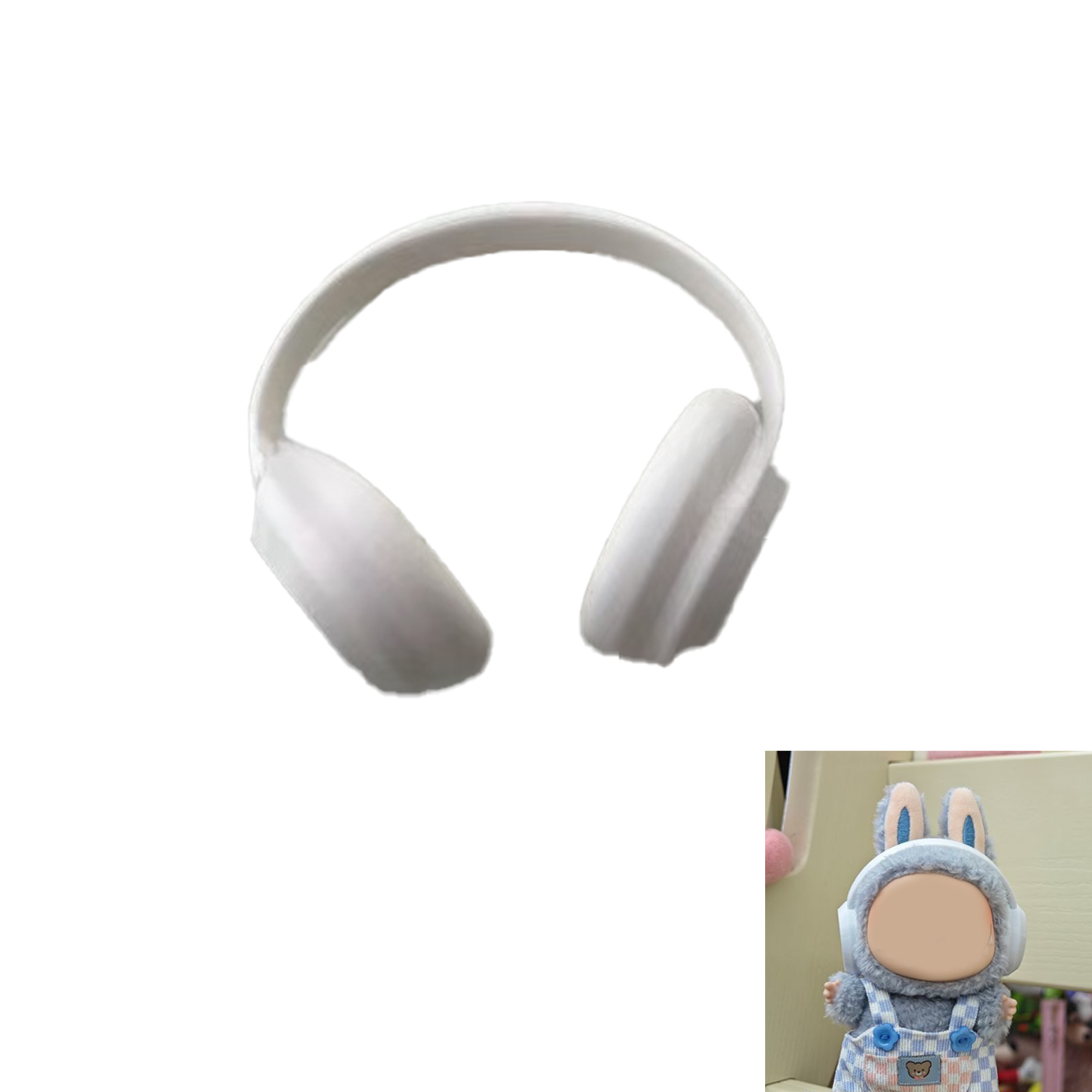 Labubu  3D printed headphones