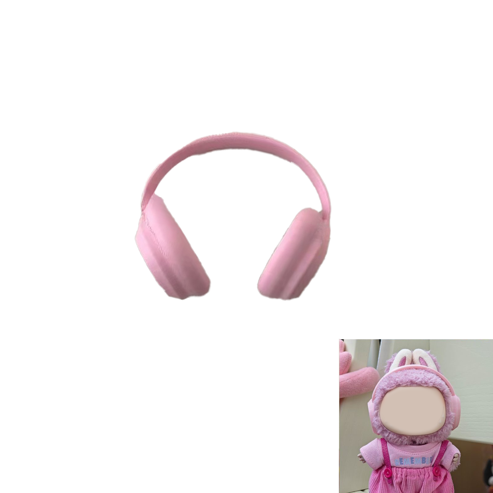 Labubu  Headphones - Customizable Toy Accessory for Labubu Figures, Durable & Stylish Design