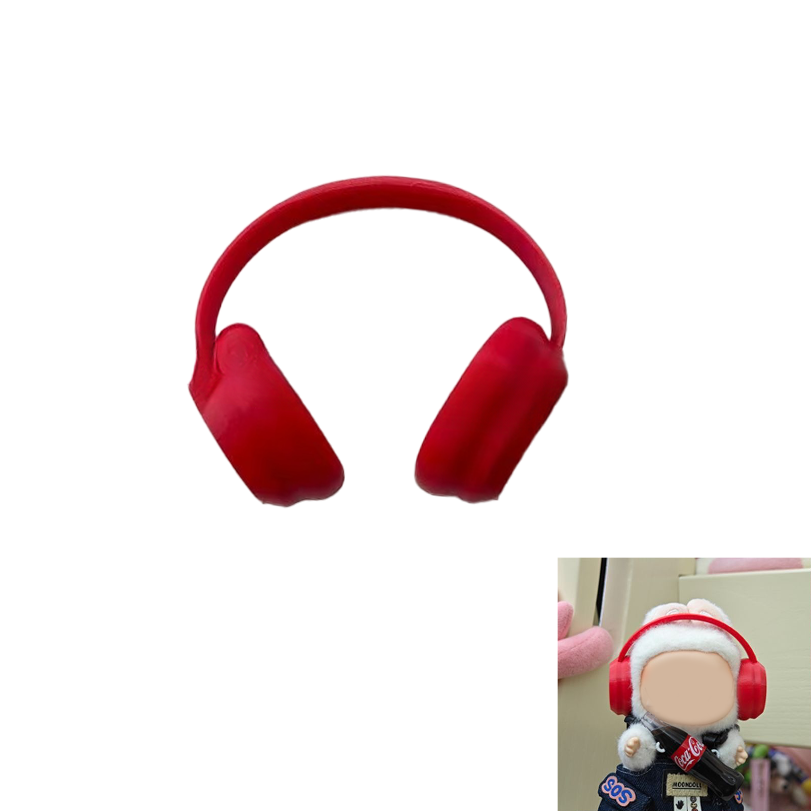  Labubu  Headphones - Customizable Toy Accessory for Labubu Figures, Durable & Stylish Design