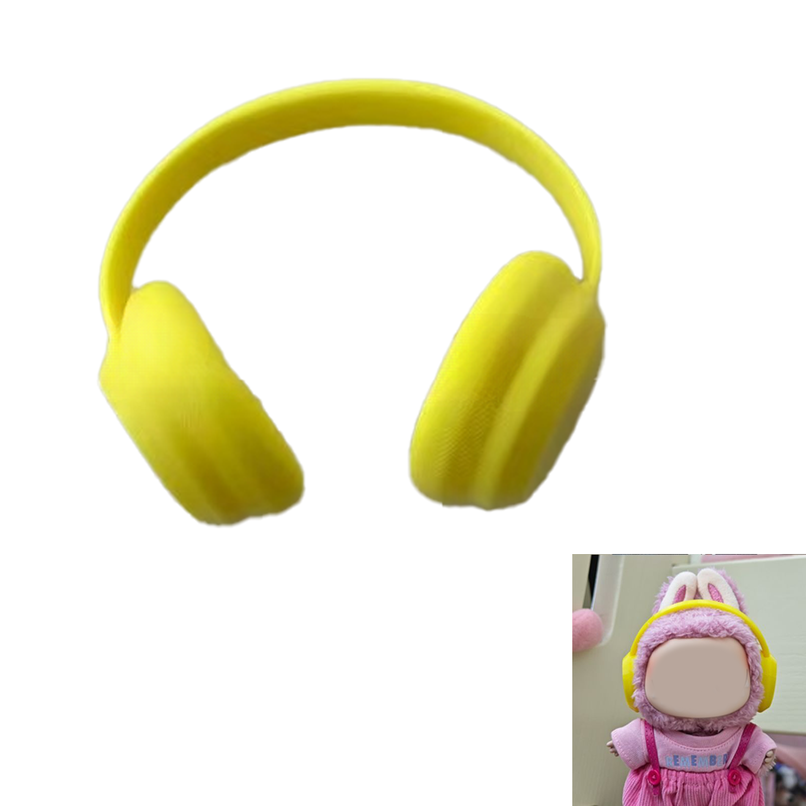Labubu  Headphones - Customizable Toy Accessory for Labubu Figures, Durable & Stylish Design